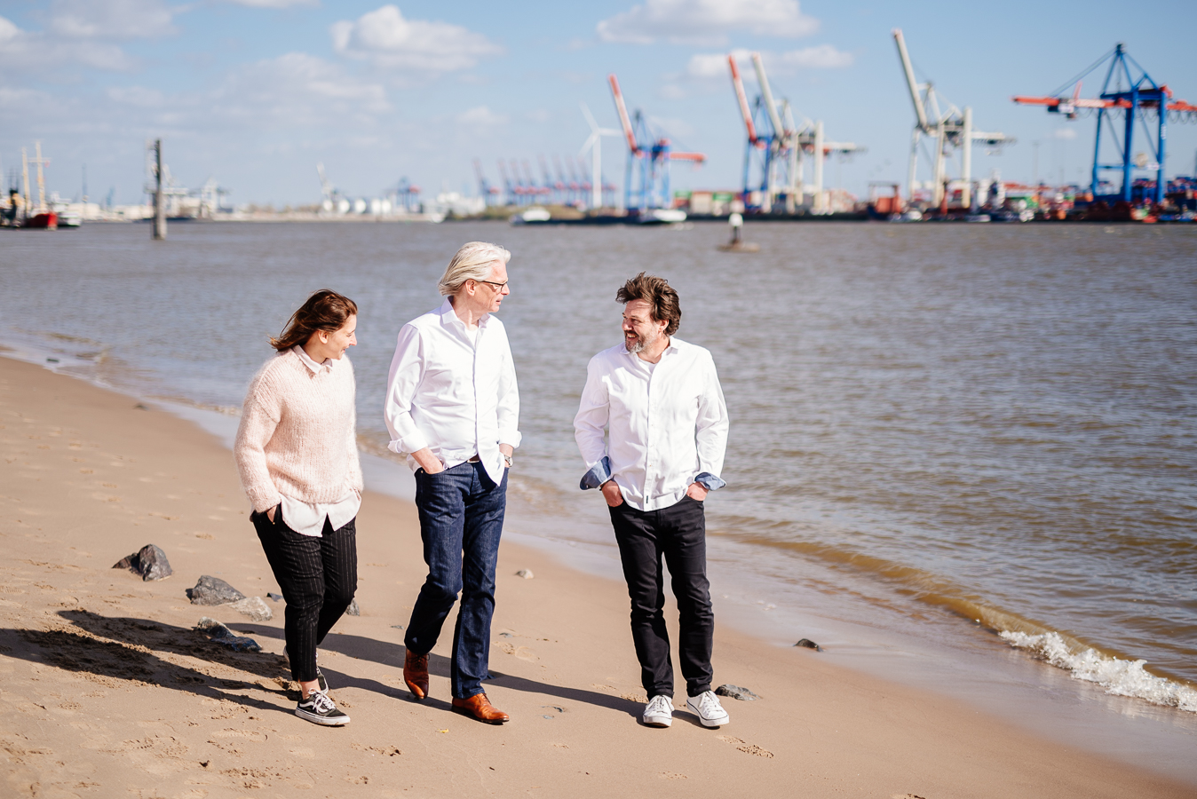 Portraitfotografie für drei Inhaber einer Unternehmensberatung für Personal Branding, Website und Social Media